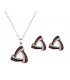 SET343 - Triangular Jewelry Set